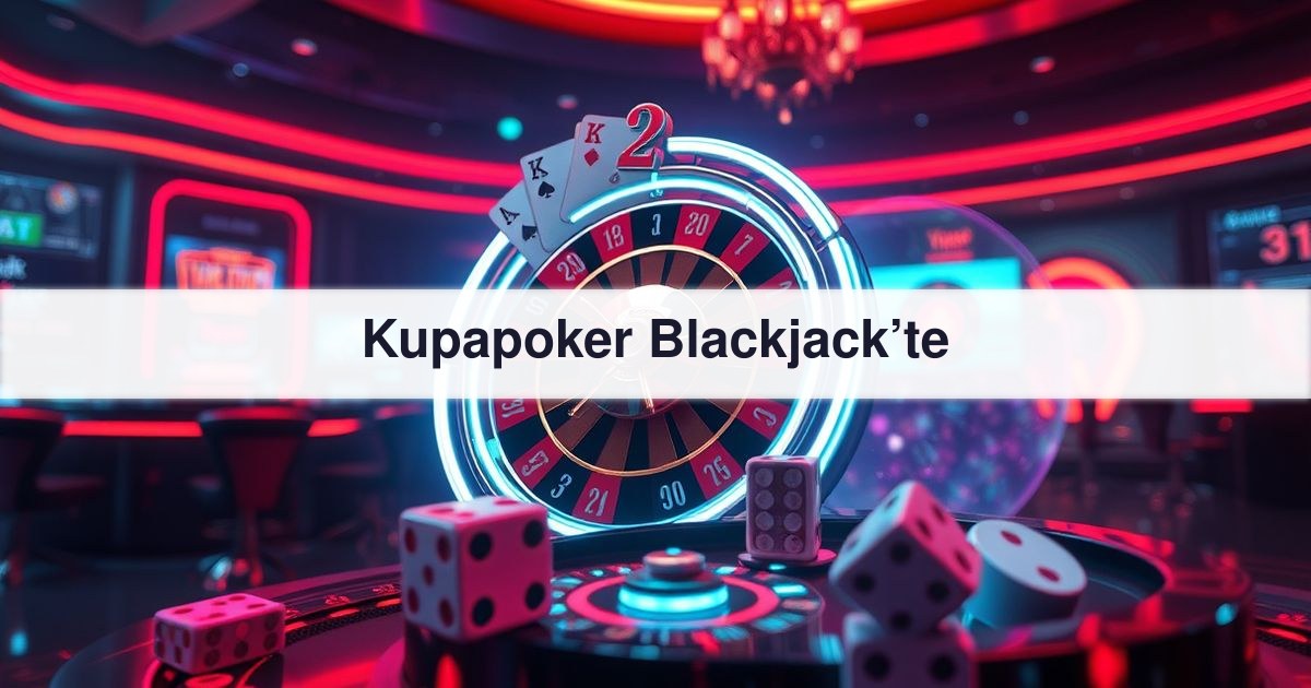 Kupapoker Blackjack’te