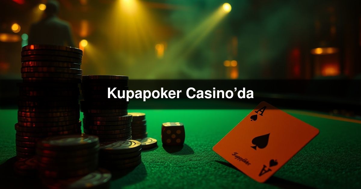 Kupapoker Casino’da